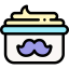 Moustache cream icon 64x64