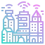 Smart city Ikona 64x64