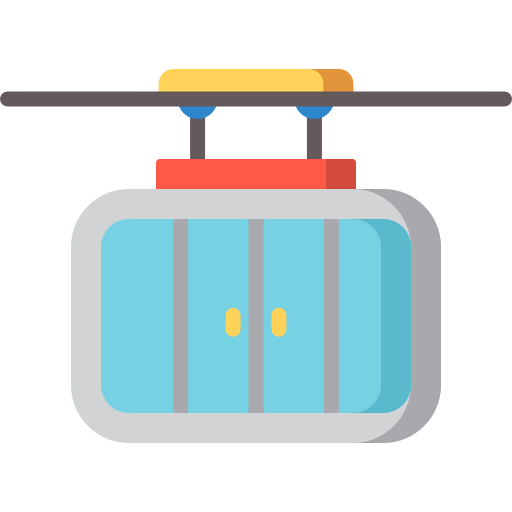 Cable car icon