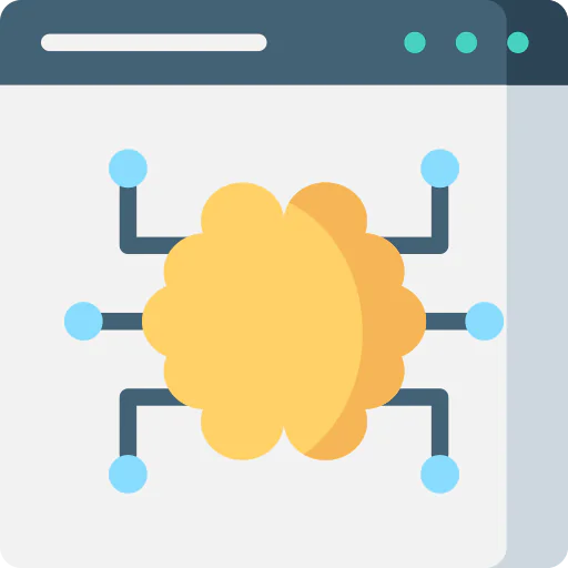 Artificial intelligence icon