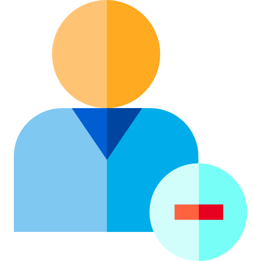 Remove user icon
