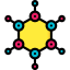 Молекулы иконка 64x64