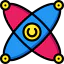 Молекулы иконка 64x64