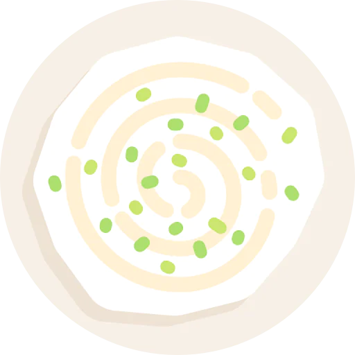 Mashed potatoes icon