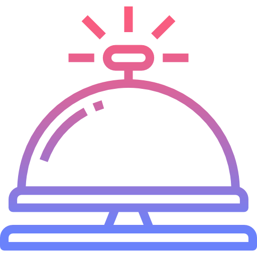 Reception bell icon