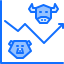 Line chart icon 64x64