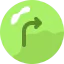 Turn right icon 64x64