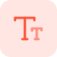 Font icon 64x64