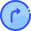 Turn right icon 64x64