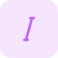 Italic icon 64x64