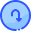 Curve arrow icon 64x64