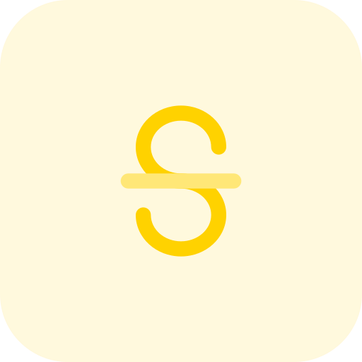 Strikethrough icon
