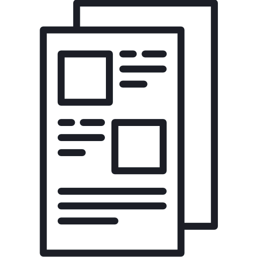 Brochure icon