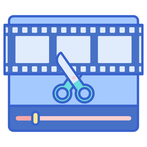 Video edition icon