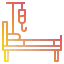 Hospital bed icon 64x64