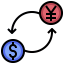 Currency exchange Ikona 64x64