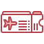 Boarding pass icon 64x64