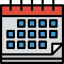 Calendar date icon 64x64