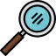 Magnifying glass icon 64x64