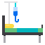 Hospital bed icon 64x64