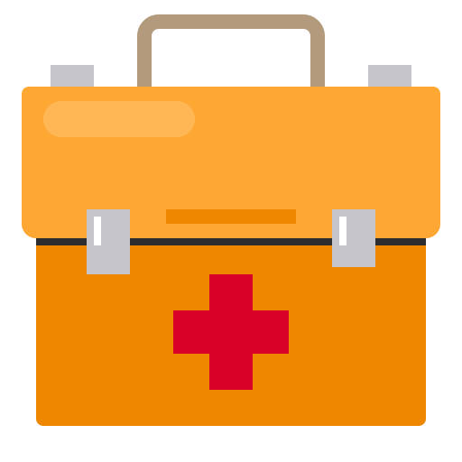 First aid kit icon