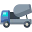Concrete mixer icon 64x64