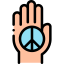 Peace symbol 상 64x64