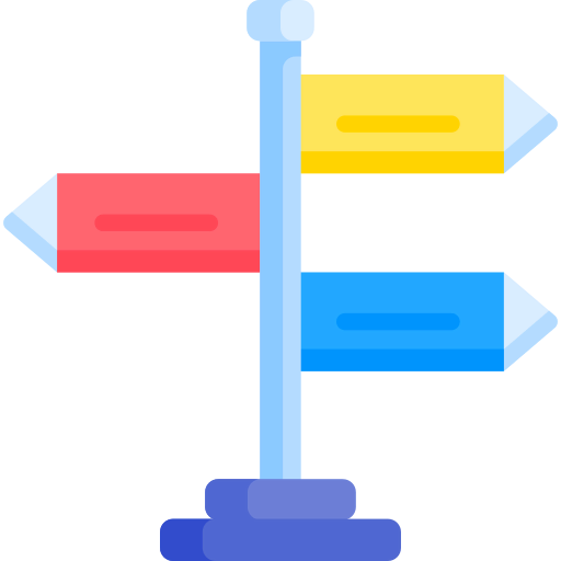 Signpost icon