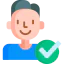 Verified account ícono 64x64