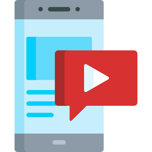 Video sharing icon
