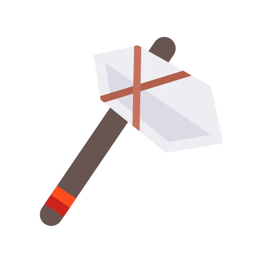 Stone axe icon