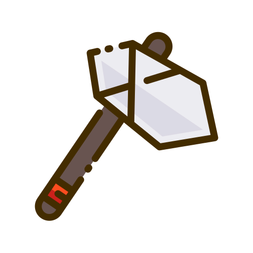 Stone axe icon