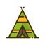 Tent icon 64x64