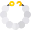 Pearl necklace icon 64x64