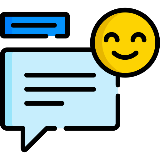 Positive comment icon