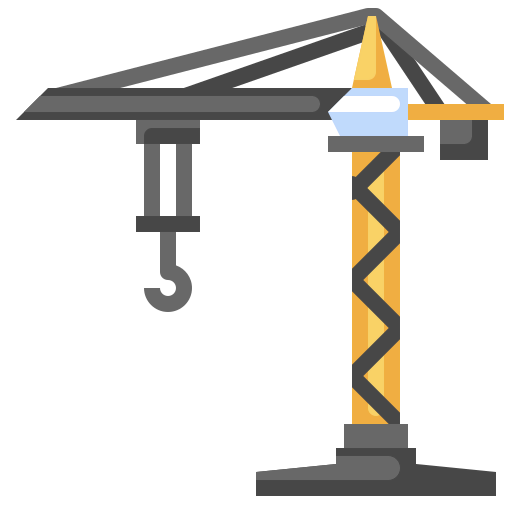 Tower crane icon