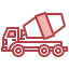 Concrete mixer icon 64x64