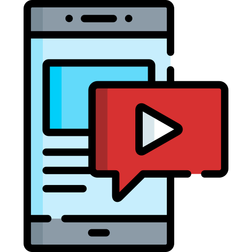 Video sharing icon