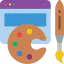 Web design icon 64x64