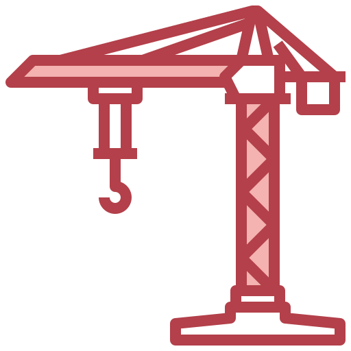 Tower crane icon