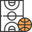 Basketball court icon 64x64