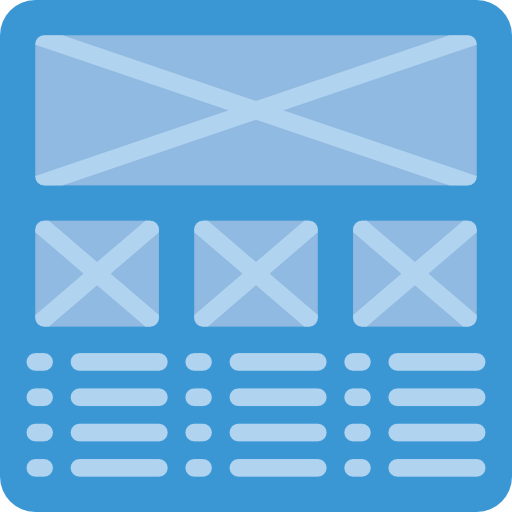 Wireframe icon