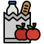 Grocery bag icon 64x64