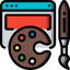 Web design icon 64x64