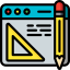 Web design icon 64x64