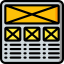 Wireframe icon 64x64