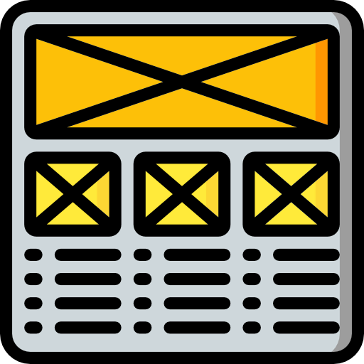 Wireframe icon