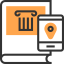 No mobile phone icon 64x64