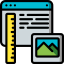 Web design icon 64x64