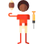 American football player icon 64x64